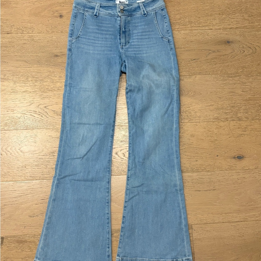 PAIGE Light Blue Genevieve Flare Jeans